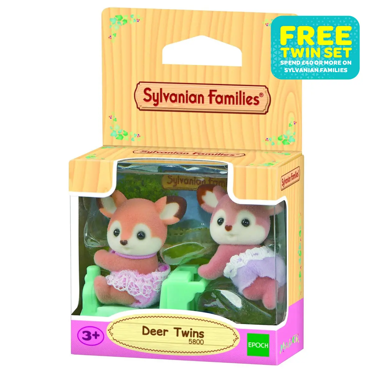 Sylvanian Families Deer Twins Figures (2 Pack) 1
