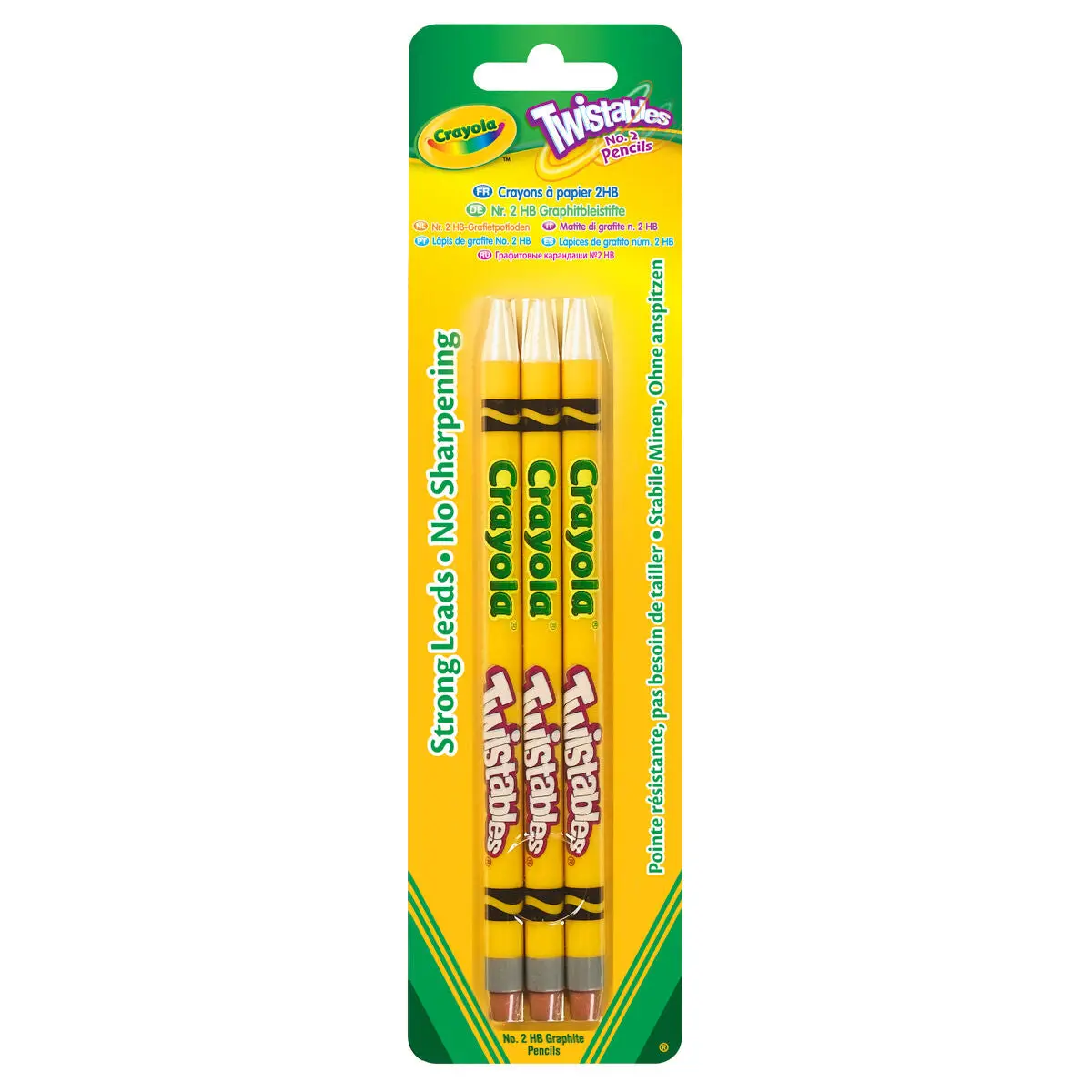 Crayola Twistables 2Hb Pencils (3 Pack) 1