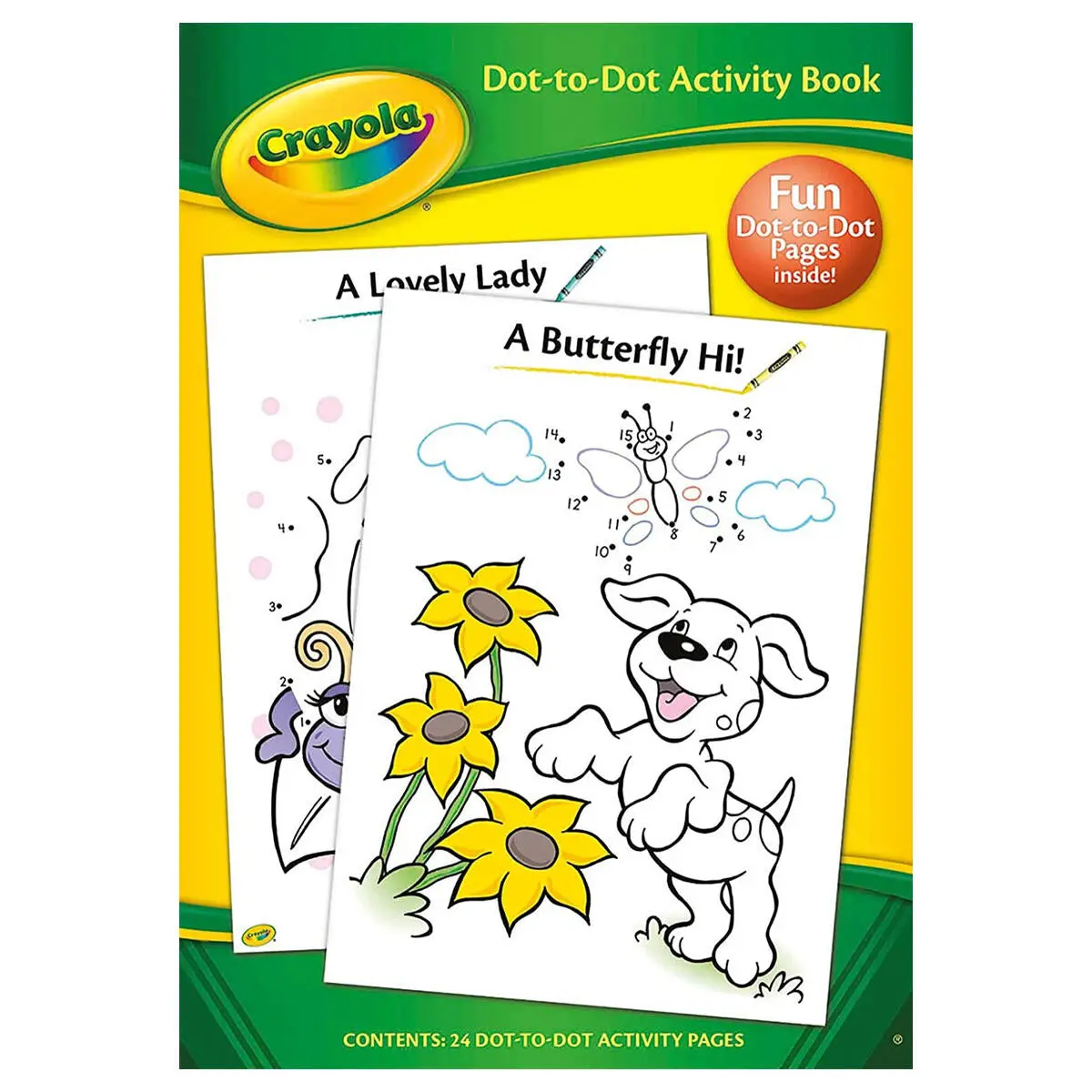 Crayola Dot To Dot Activity Book 1