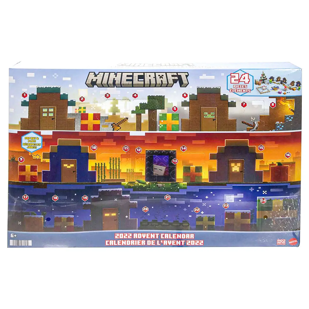 Minecraft Mob Head Minis Advent Calendar 1
