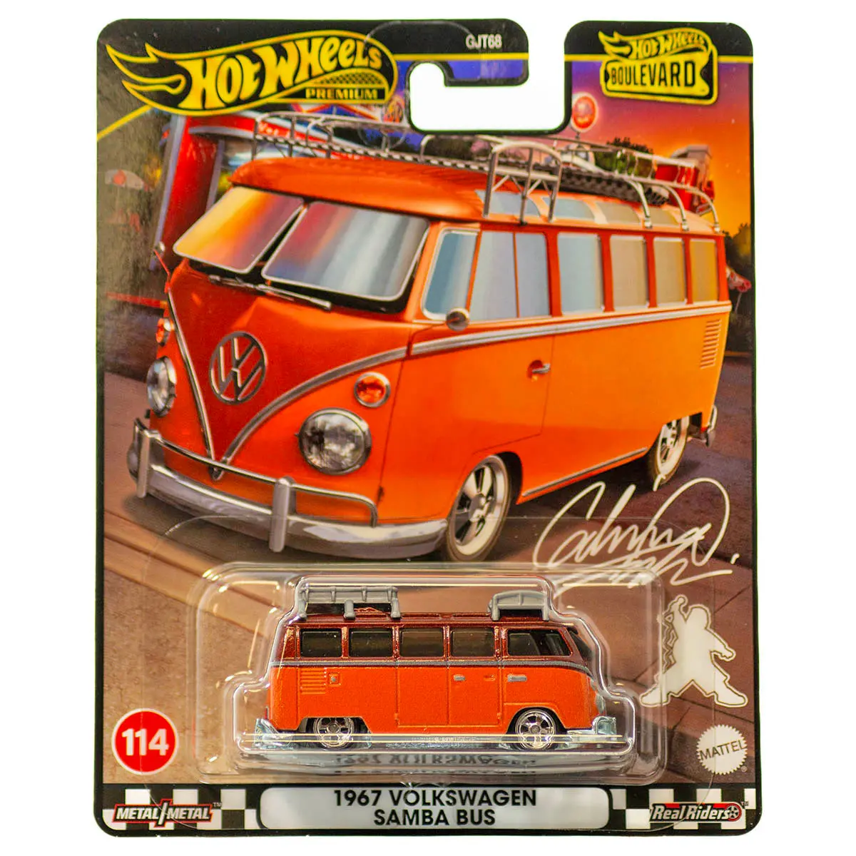 Hot Wheels Boulevard: 1967 Volkswagen Samba Bus Vehicle 1