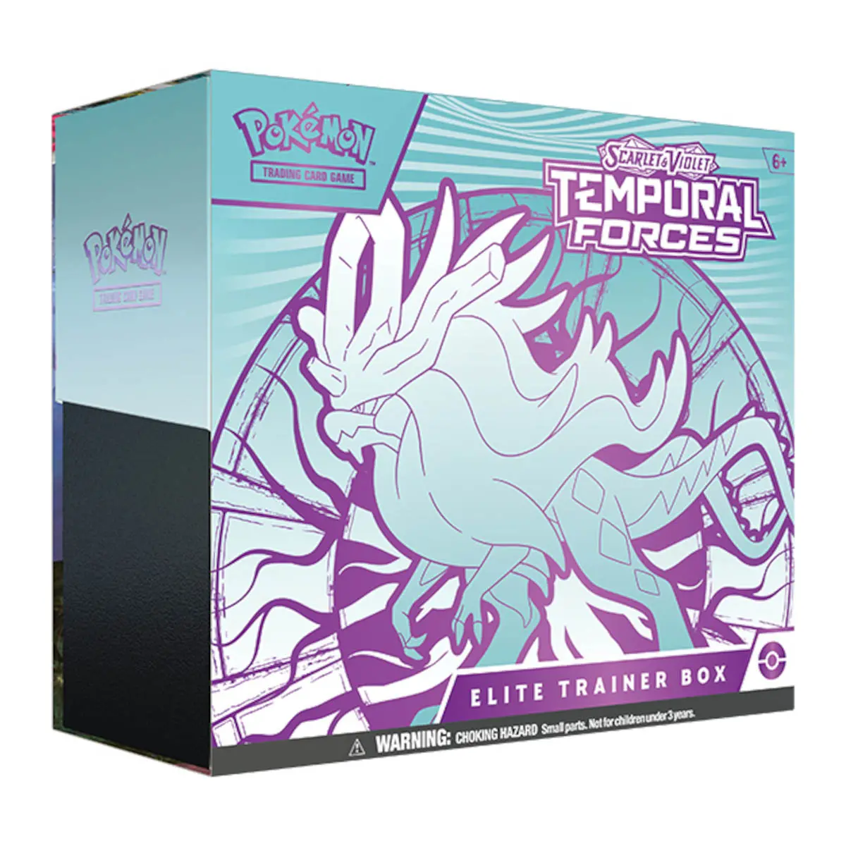 Pokémon Tcg Scarlet & Violet: Temporal Forces - Elite Trainer Box - Walking Wake 1