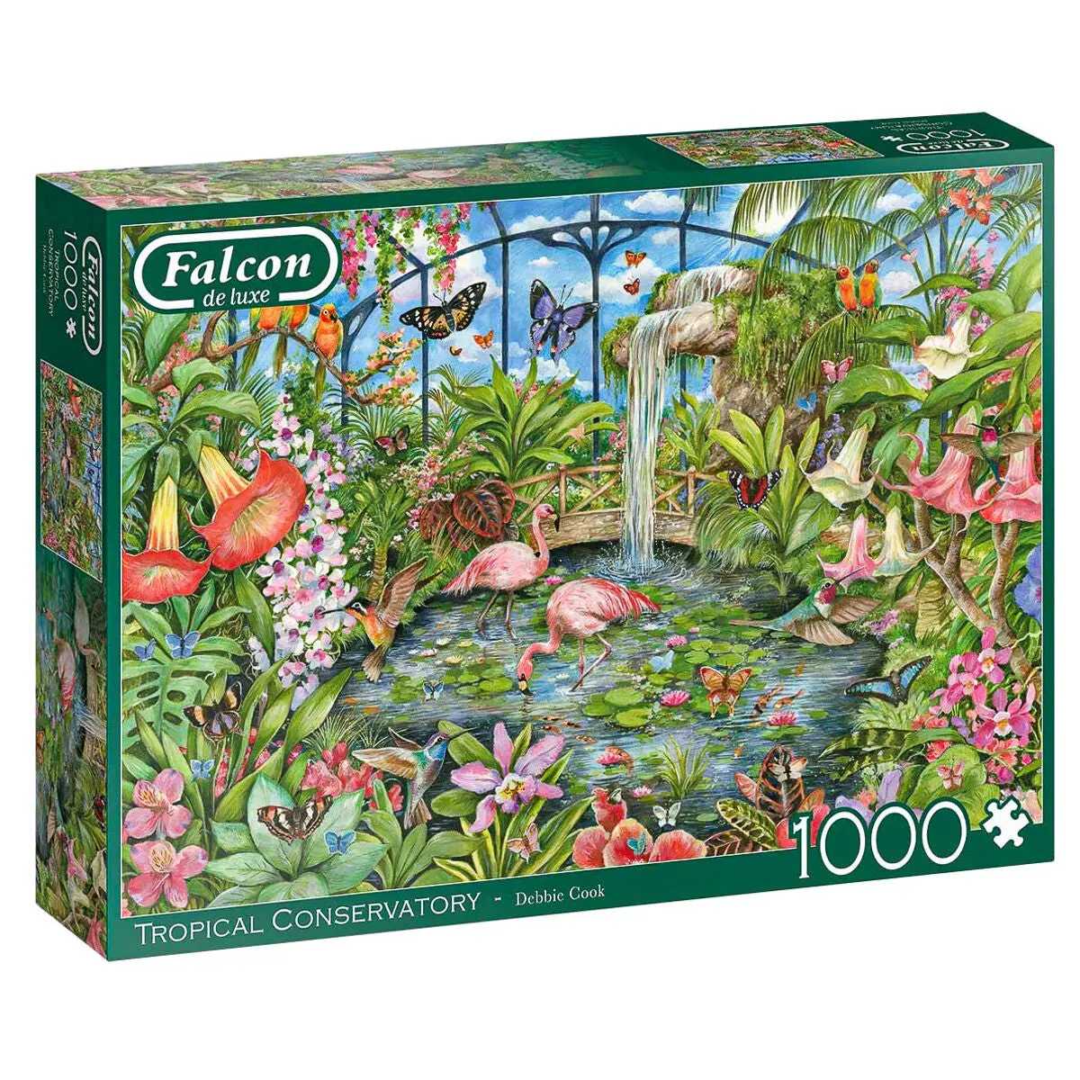 Falcon De Luxe Tropical Conservatory Puzzle 1000 Piece 1