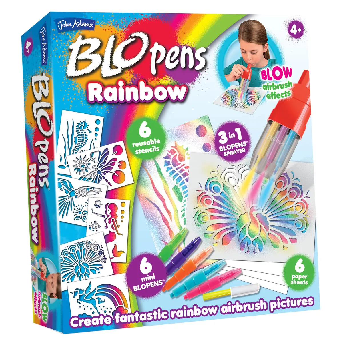 John Adams Blopens Rainbow Set 1