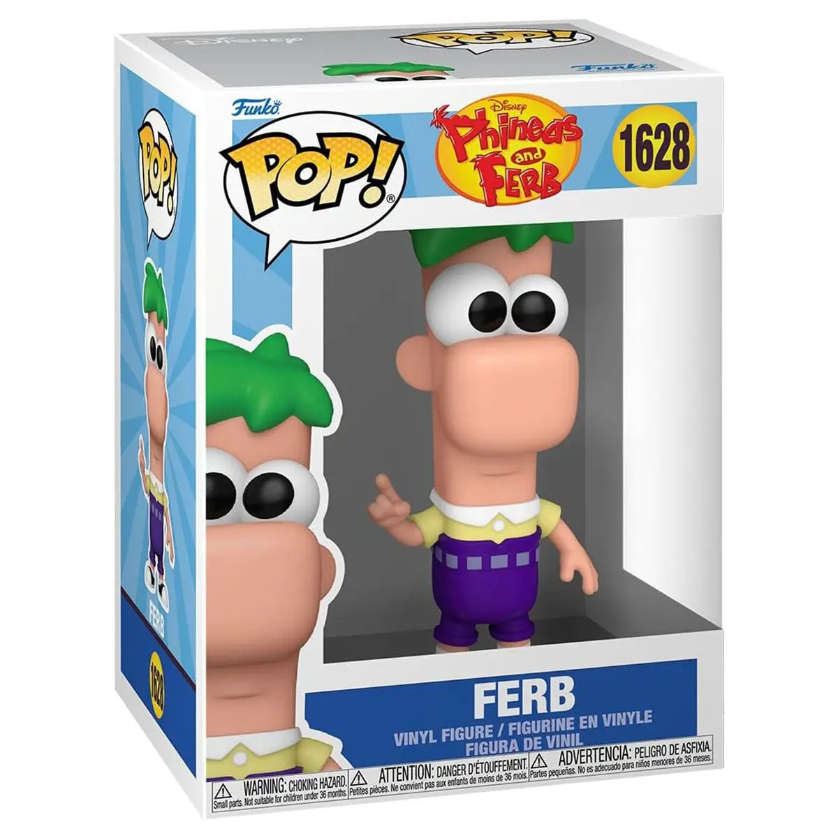 Funko Pop! Disney: Phineas And Ferb: Ferb Vinyl Figure #1628 1