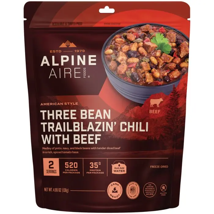 Three Bean Trailblazin Chili With Beef 1