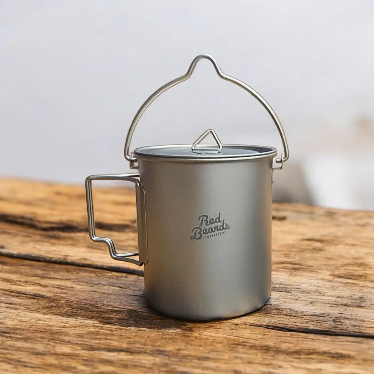 Rbo 750Ml Titanium Cooking Pot – Ultralight Backpacking Cookware 1