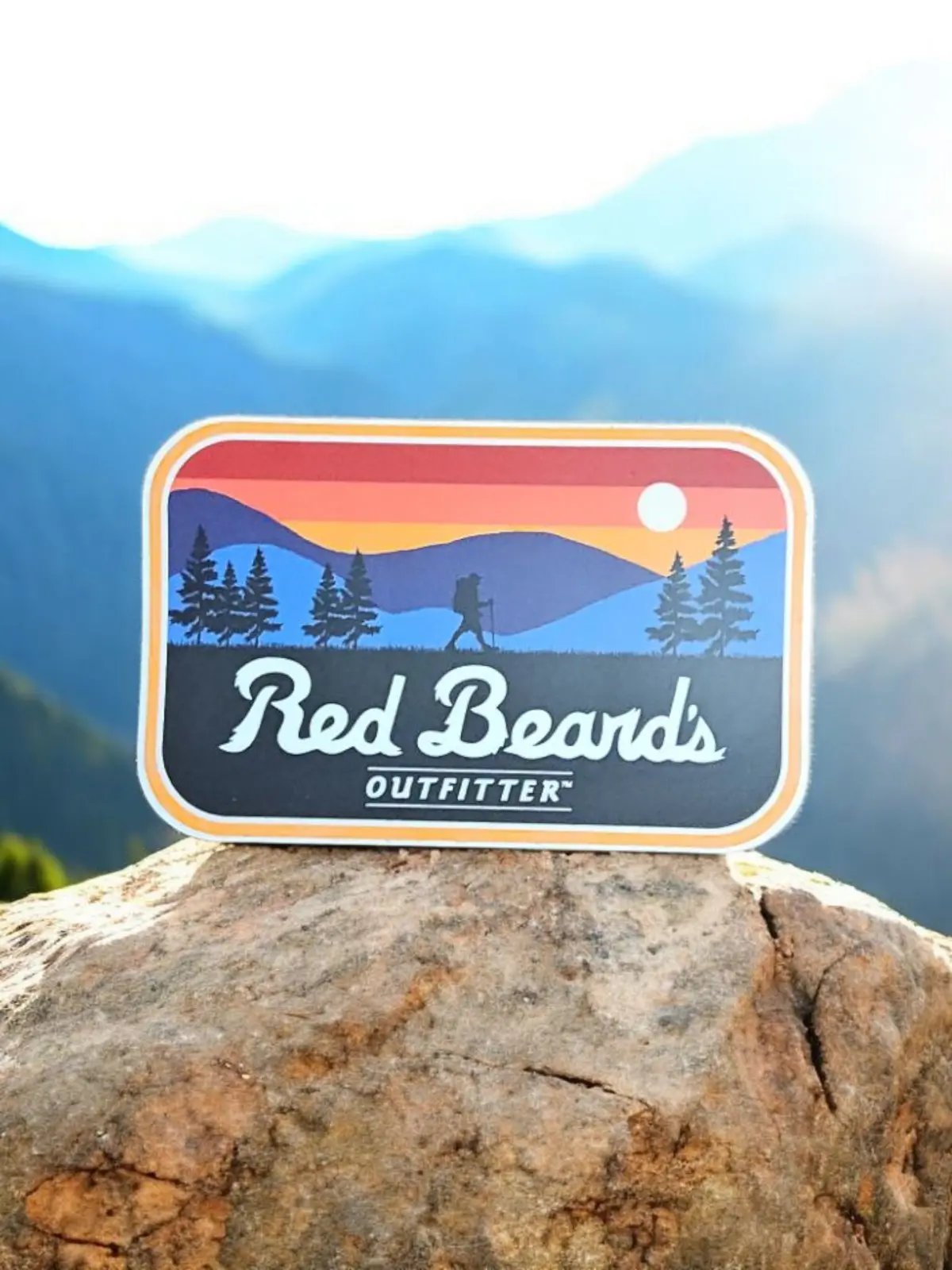 Rbo Mountain Hiker Sticker 1