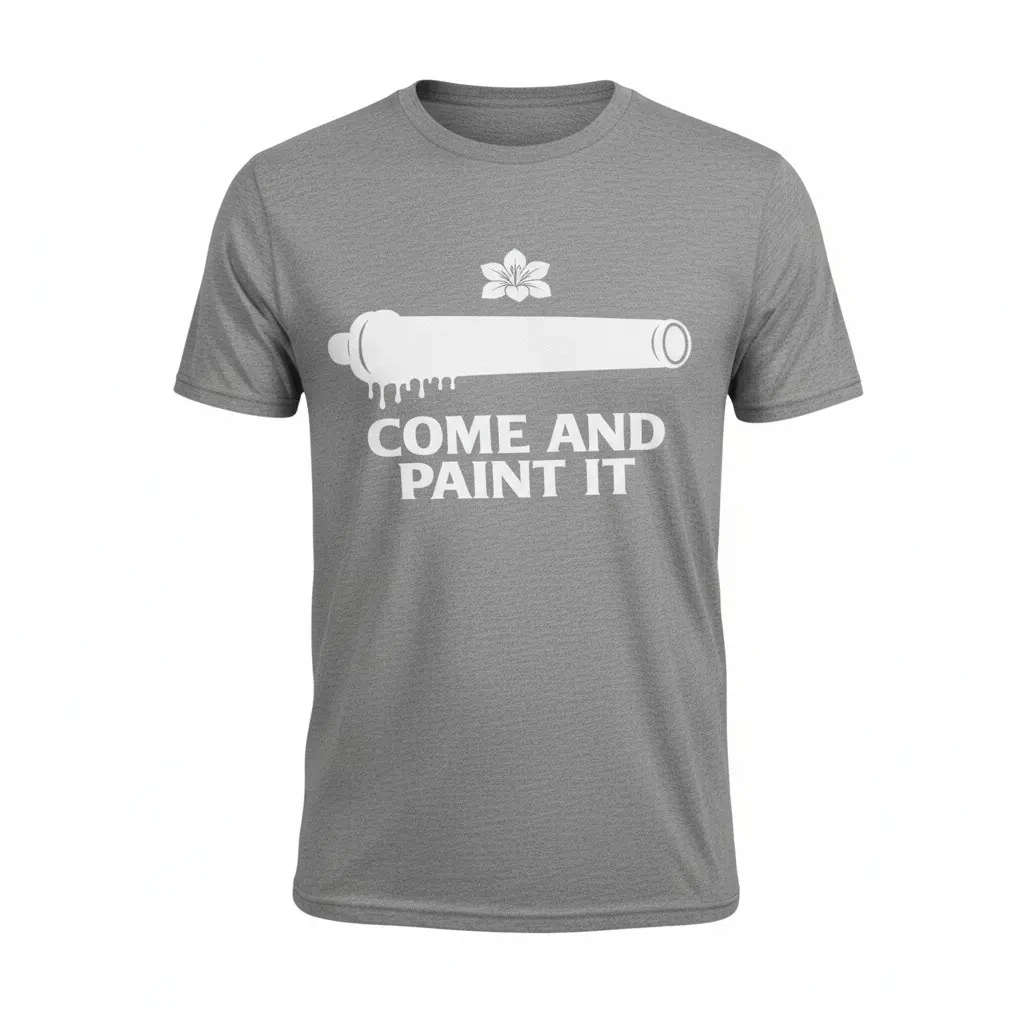 Come And Paint It Cannon T-Shirt 1