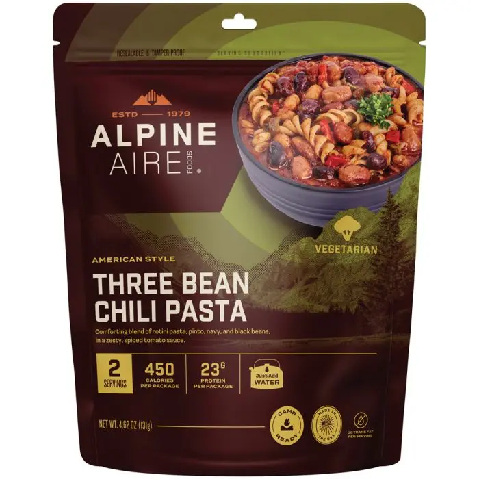 Three Bean Chili Pasta 1