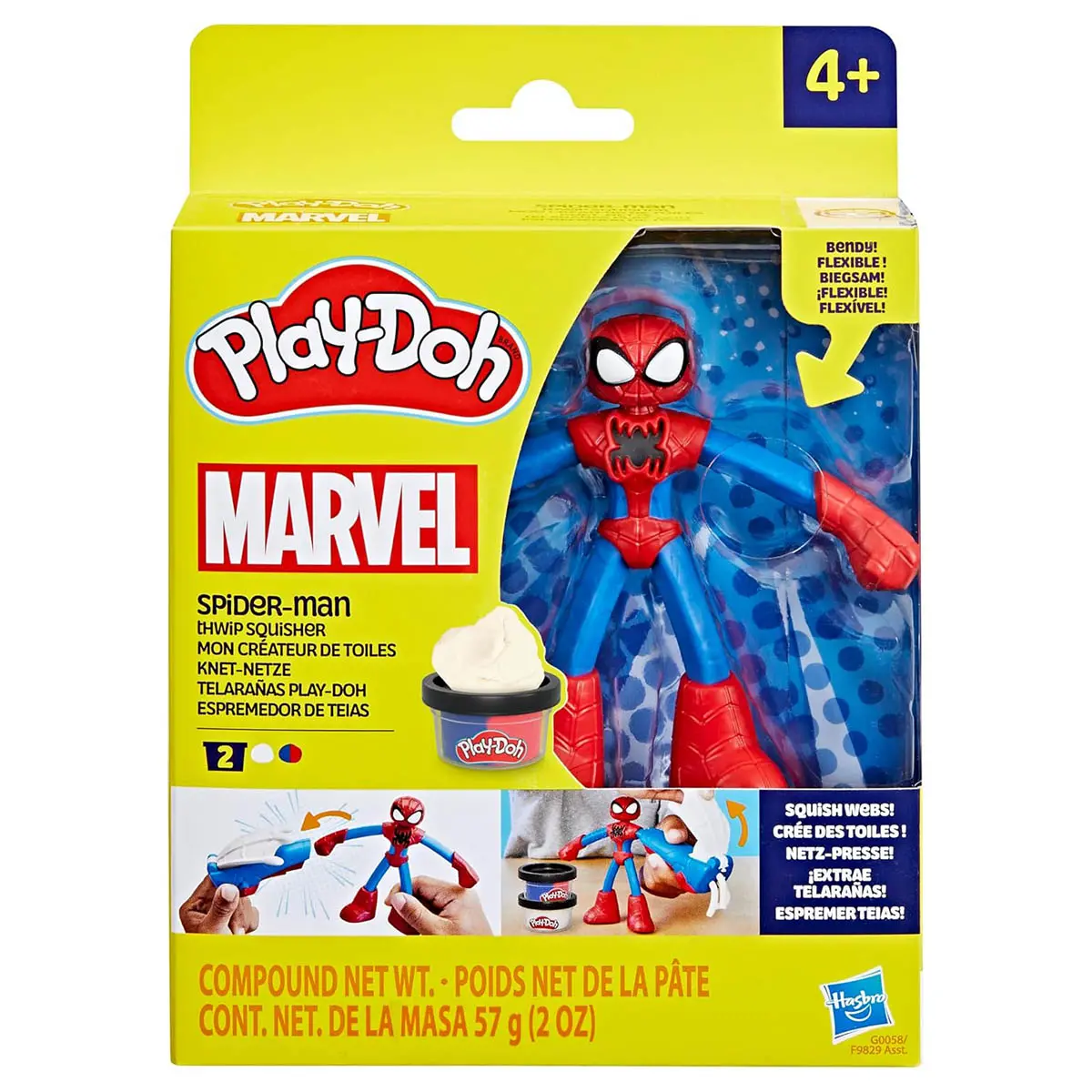 Play-Doh Marvel Spider Man Thwip Squisher Playset 1