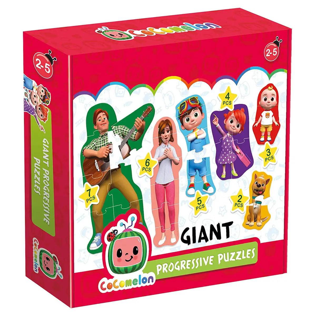 Cocomelon Giant Progressive Puzzles 1