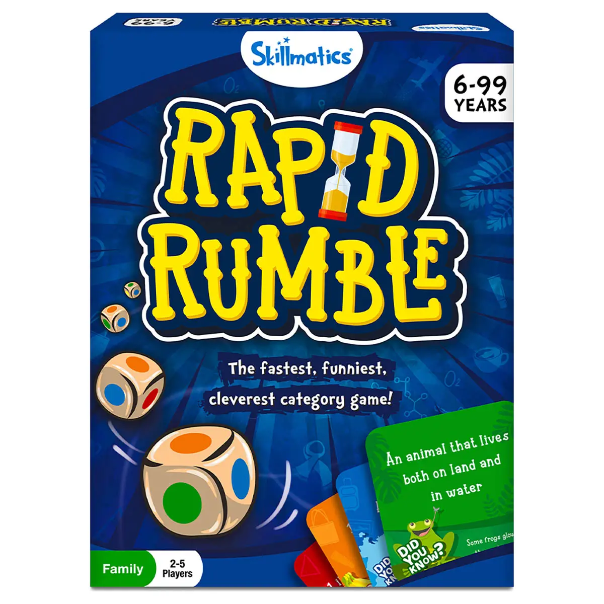 Skillmatics Rapid Rumble Card Game 1