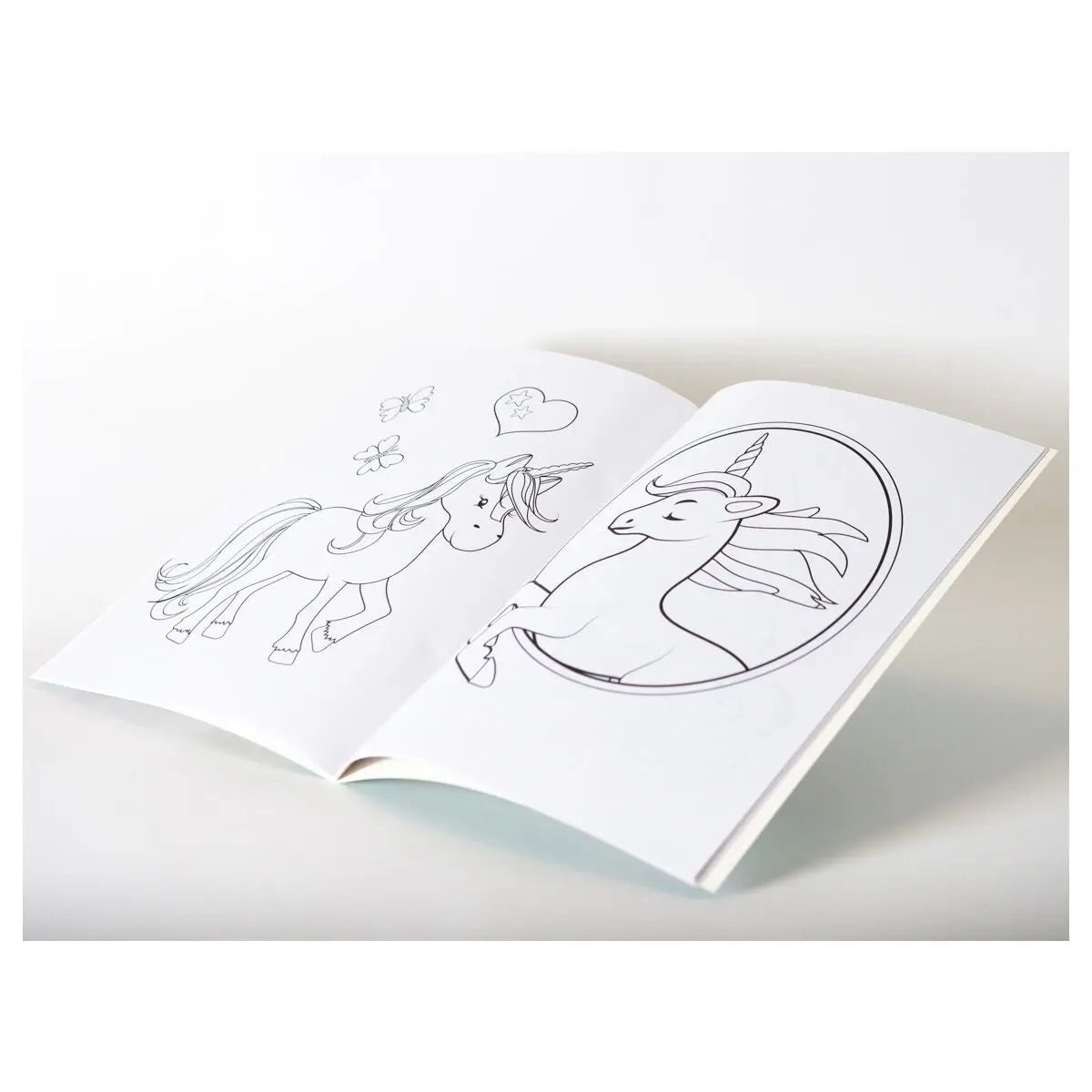Unicorns Colouring Book Blue 2