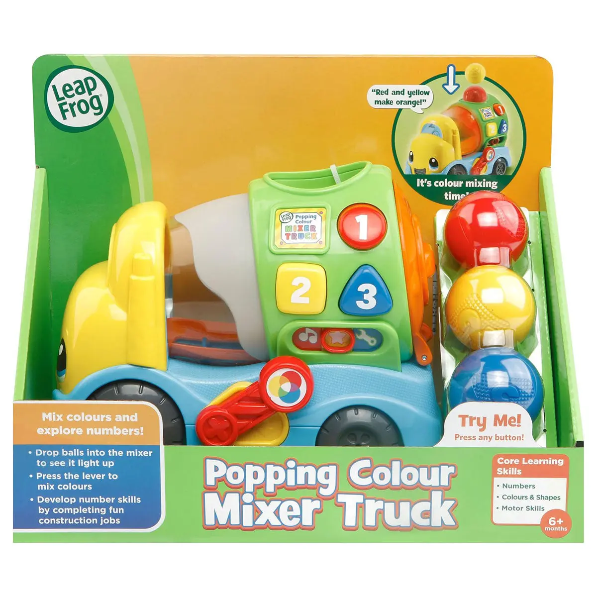 Leapfrog Popping Colour Mixer Truck 1