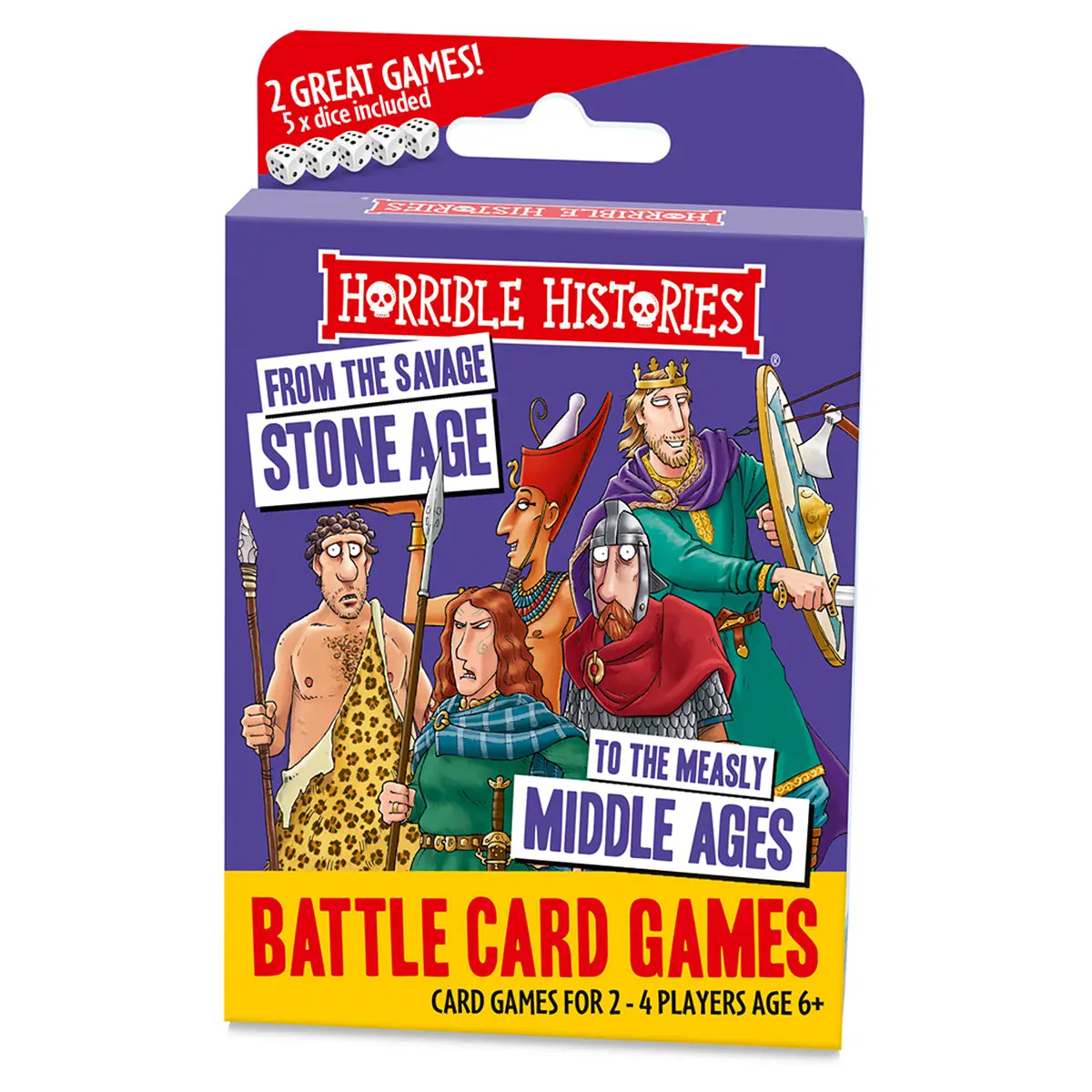 Horrible Histories Battle Card Games - Stone Age 1