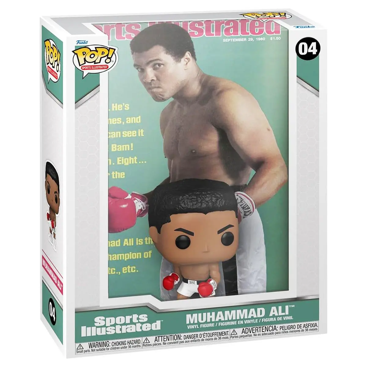 Funko Pop! Sports Illustrated Cover: Muhammad Ali Vinyl Figure #04 1
