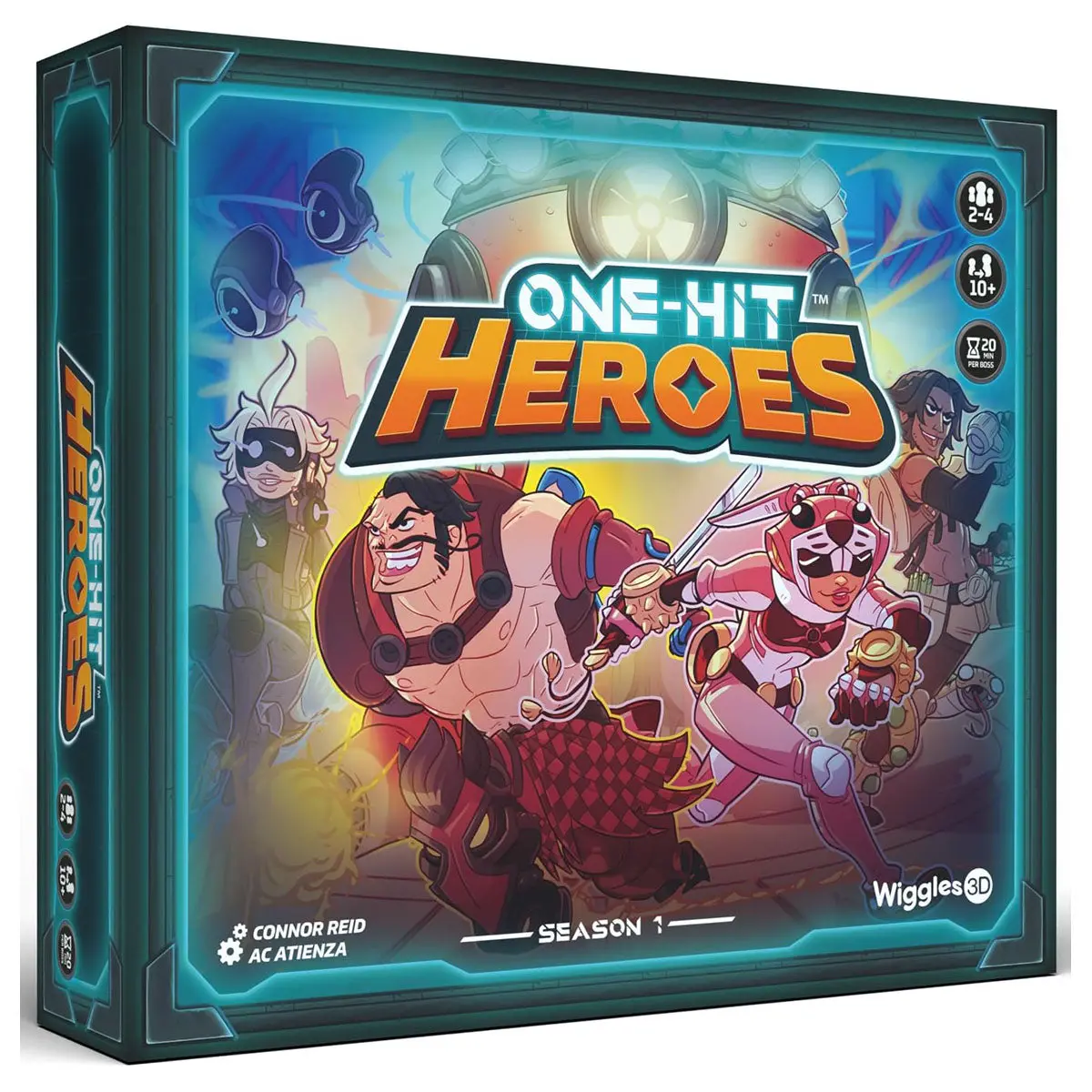 One-Hit Heroes Board Game 1