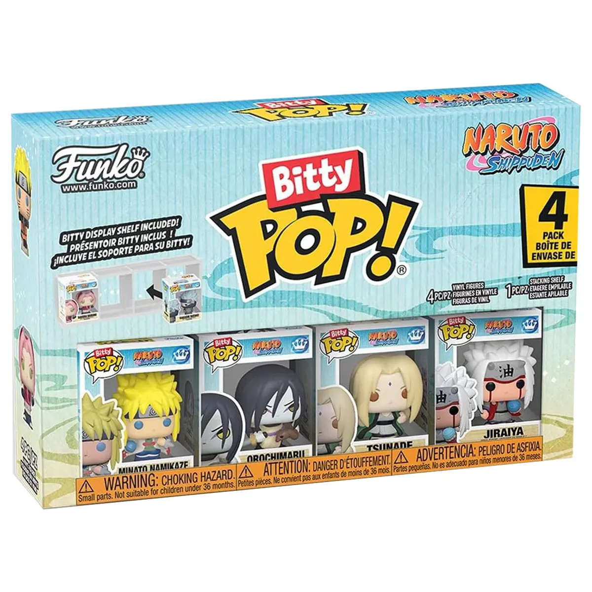 Funko Bitty Pop! Naruto Shippuden Mini Figures Series 2 (4 Pack) 1