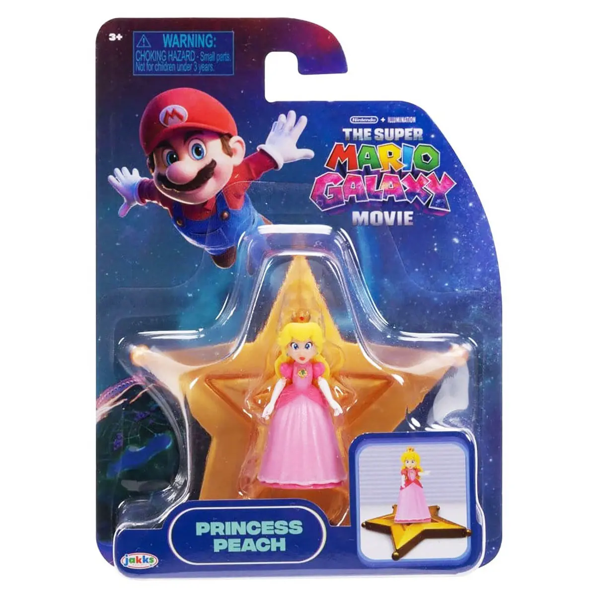 The Super Mario Galaxy Movie: Princess Peach Mini Figure With Star Launcher 1