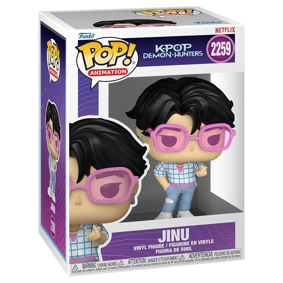 Funko Pop! Animation: K-Pop Demon Hunters: Jinu With Chase Vinyl Figure #2259 1