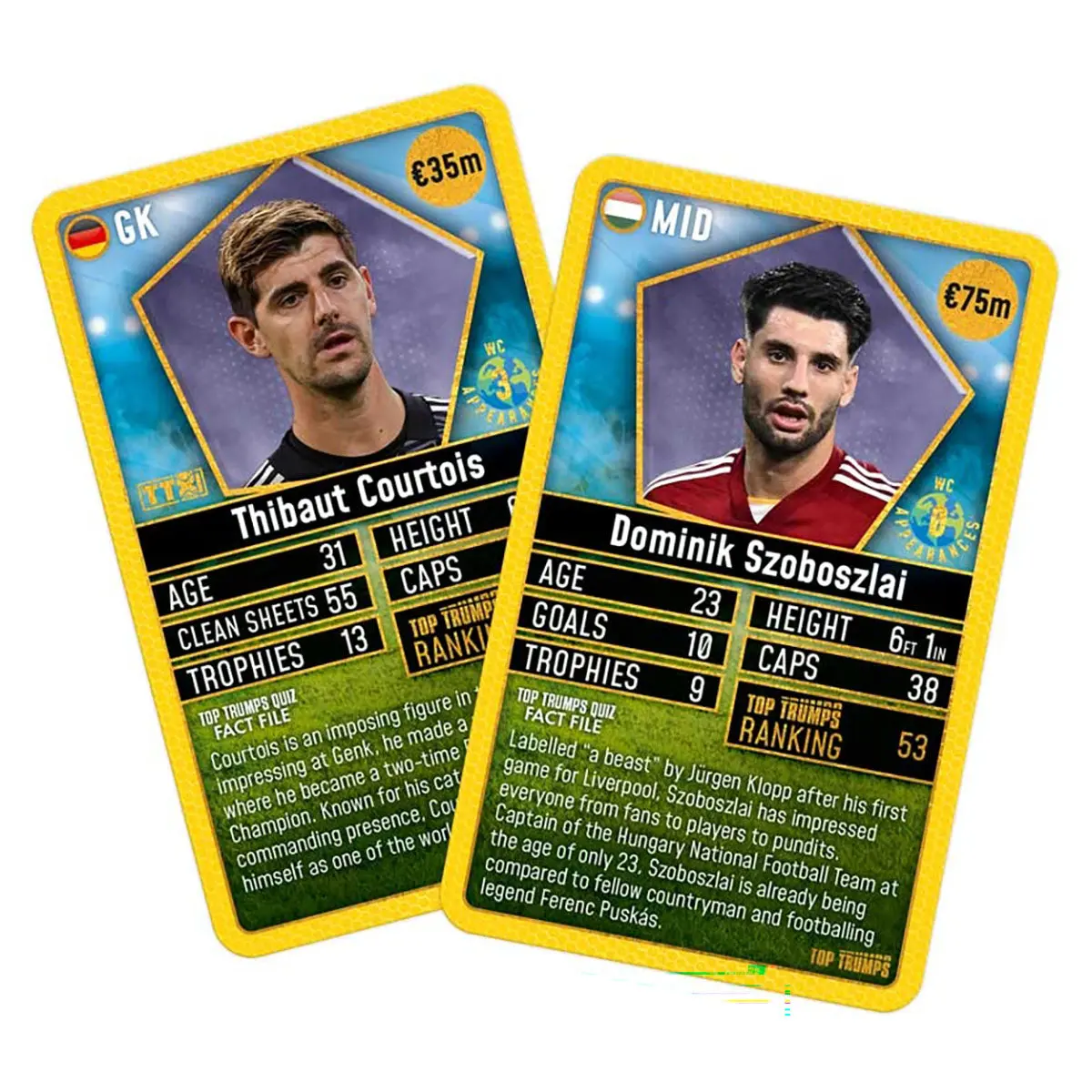 World Football Stars '24 Top 200 Top Trumps Card Game (Pack 2 Of 6) 2