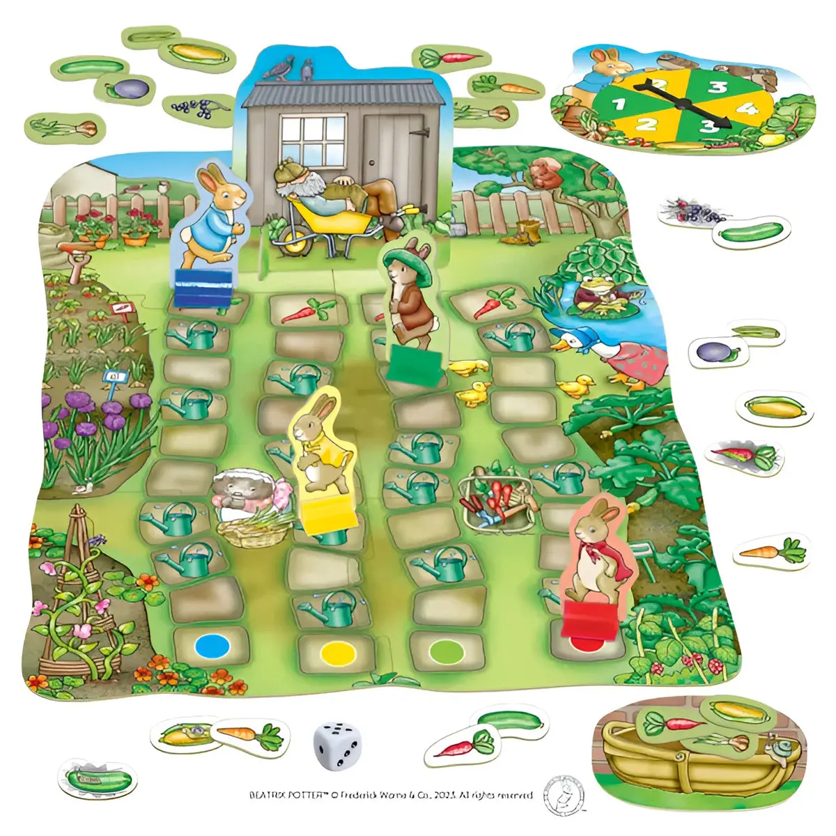 Orchard Toys Peter Rabbit Don’T Wake Mr. Mcgregor! Game 2