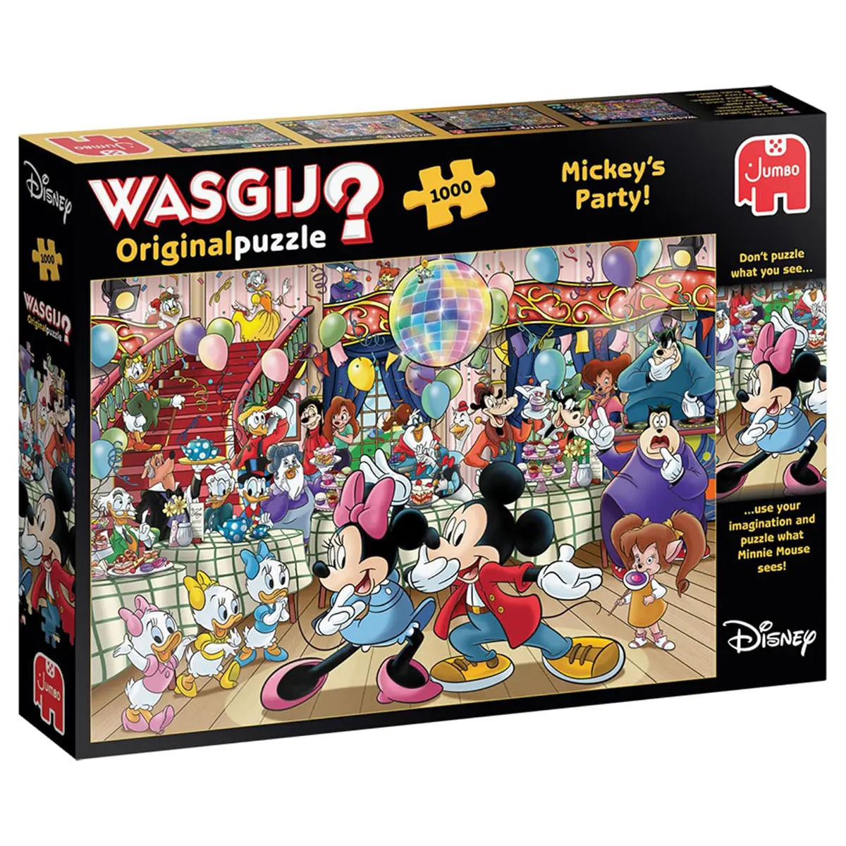 Wasgij? Original: Disney Mickey's Party! 1000 Piece Jigsaw Puzzle 1