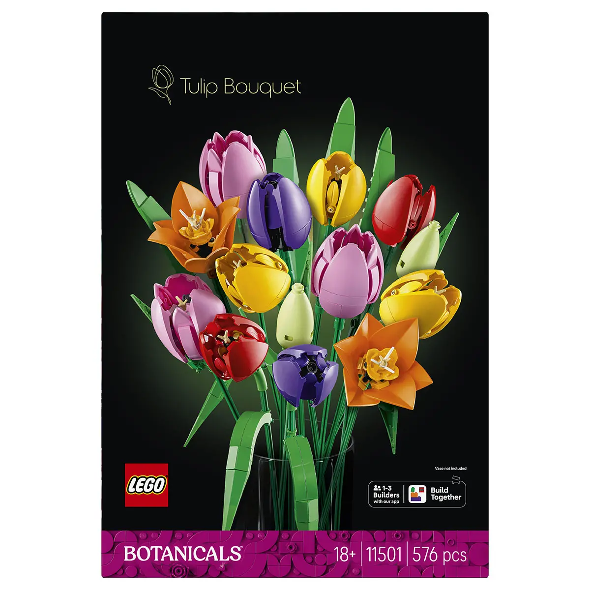 Lego Botanical Collection Tulip Bouquet 11501 Building Set 1