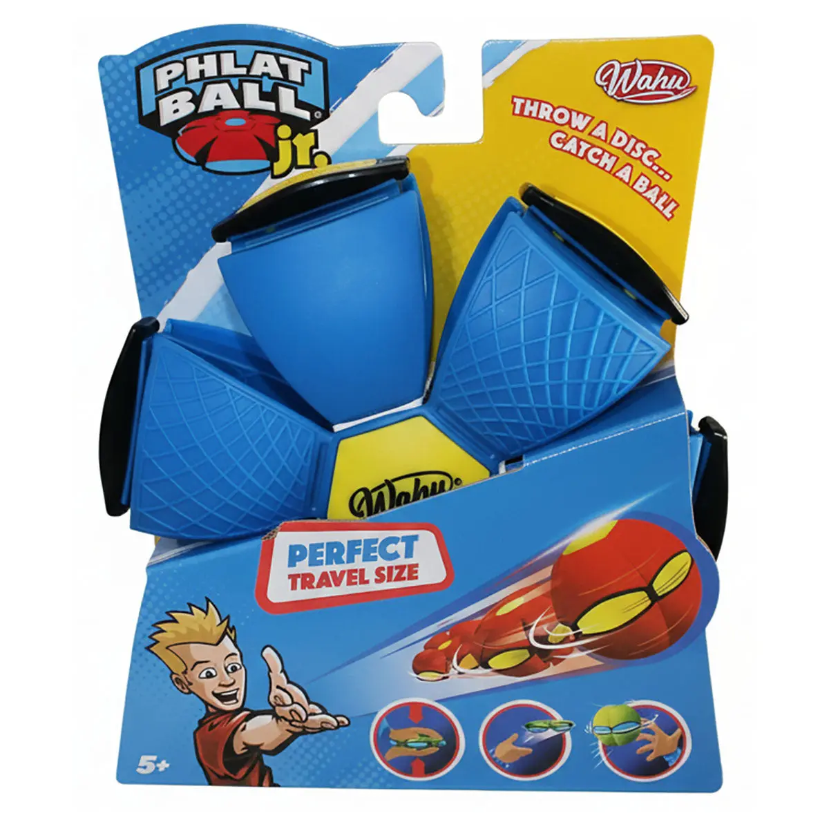 Wahu Phlat Ball Travel Size Blue 1