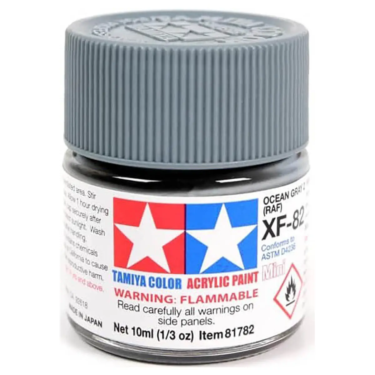 Tamiya Color Acrylic Paint Mini Xf-82 Ocean Grey 2 (Raf) 1