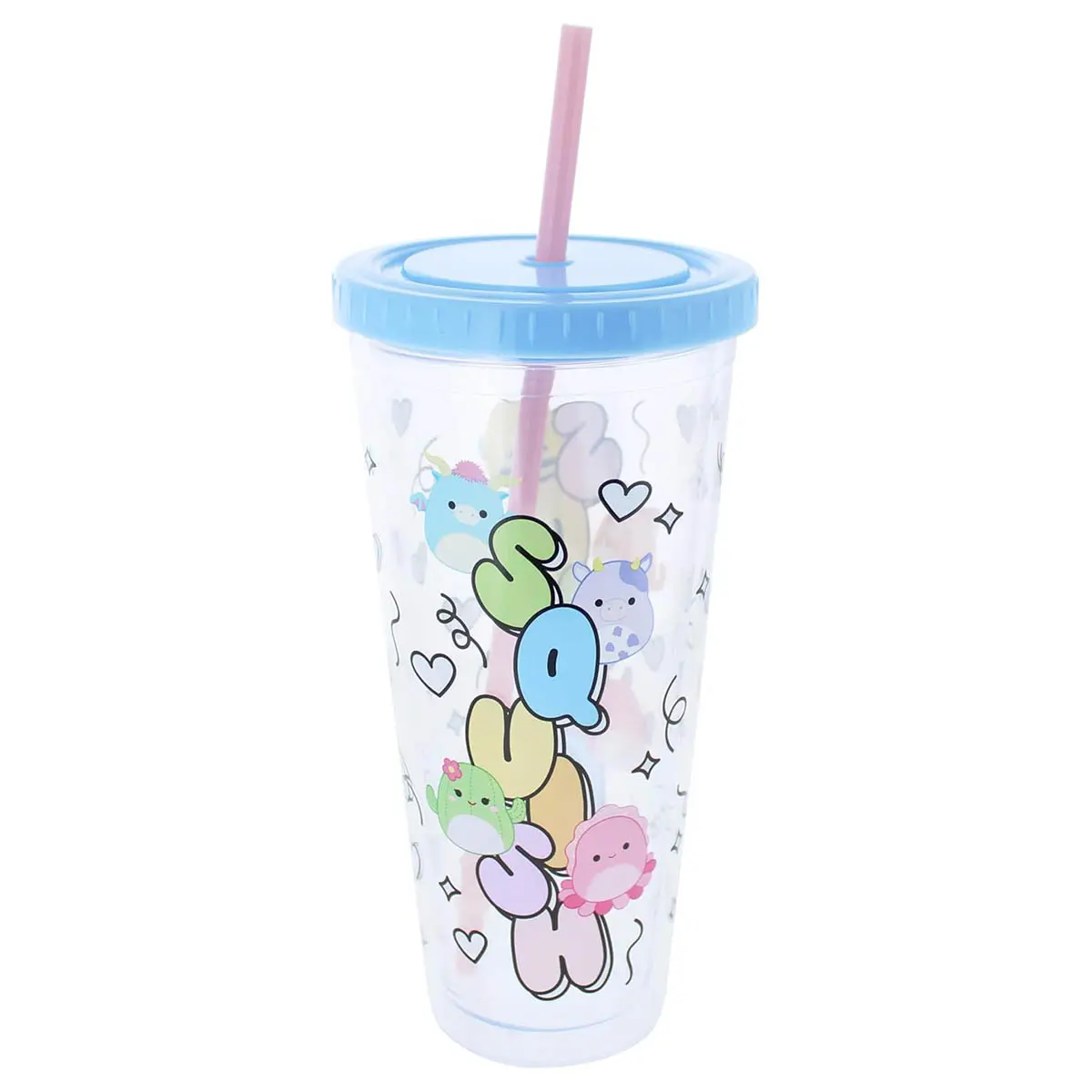 Squishmallows Beaker & Straw 1