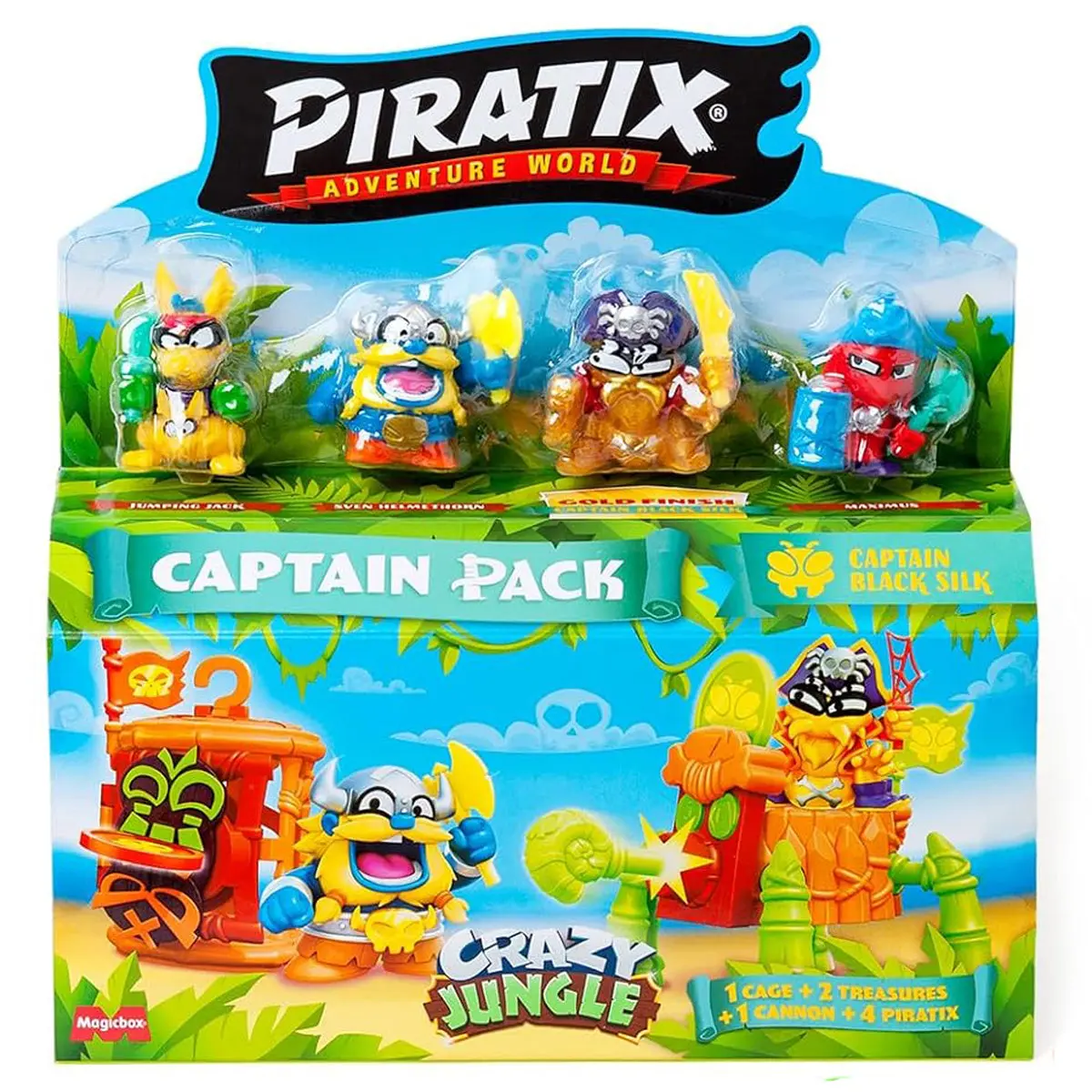 Piratix Crazy Jungle Captain Pack (Styles Vary) 1