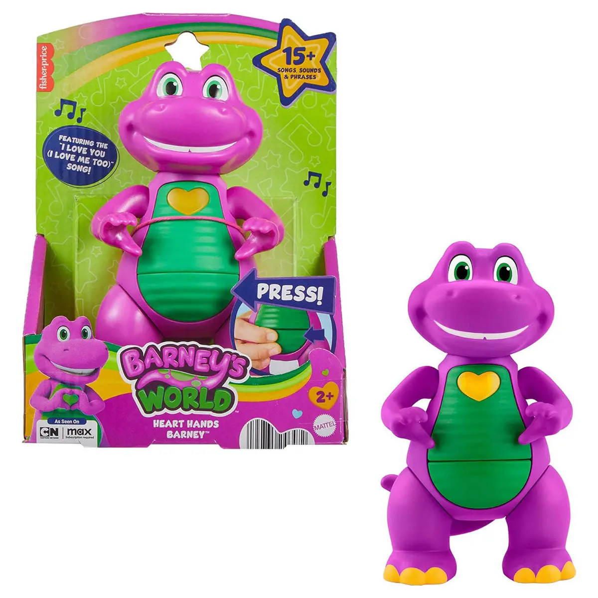 Barney's Heart Hands Barney 1