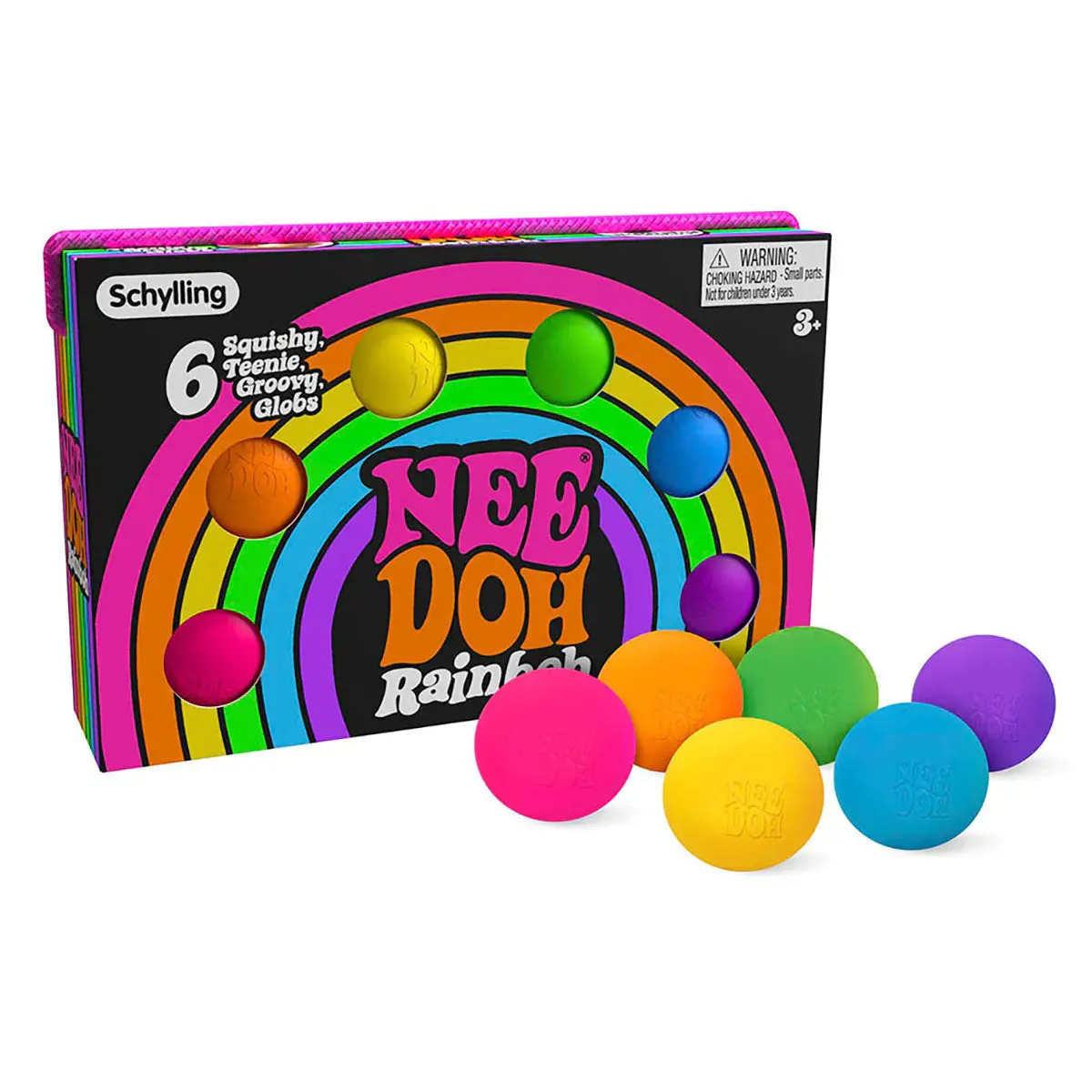 Needoh Rainboh Teenie Fidget Toy 1