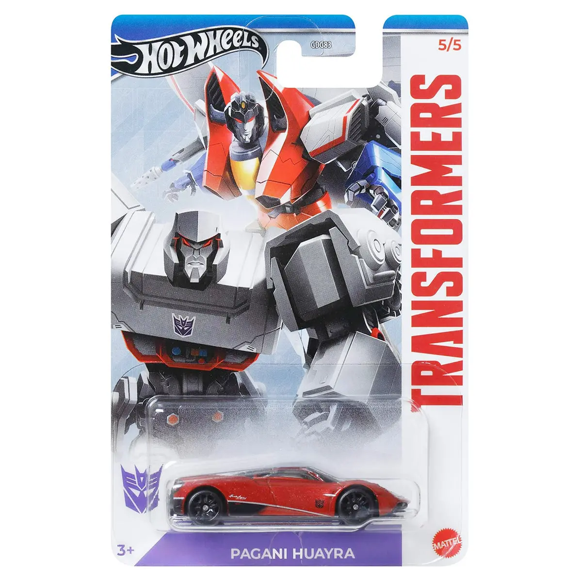 Hot Wheels Entertainment Transformers Pagani Huayra Car (5/5) 1