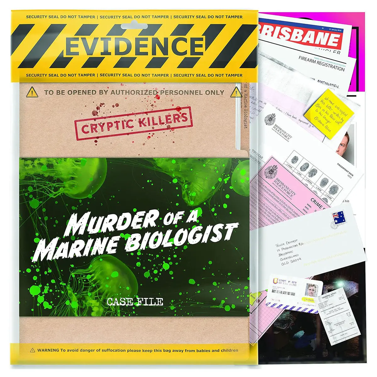 Cryptic Killers: Murder Of A Marine Biologist Game 1