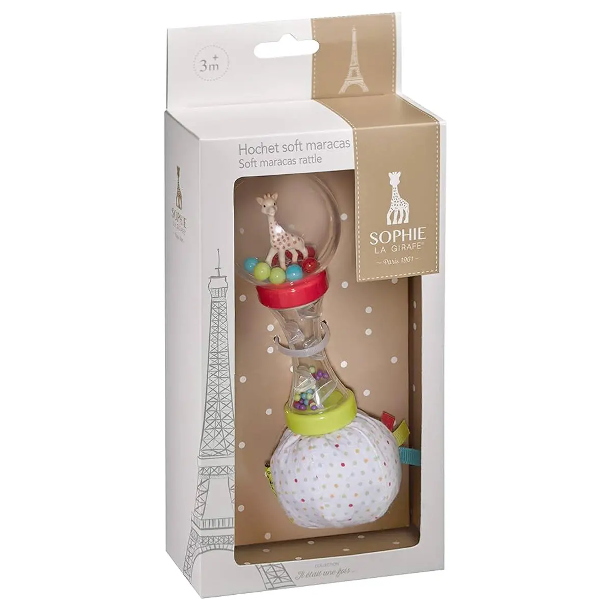 Sophie La Girafe Soft Maracas Rattle 1