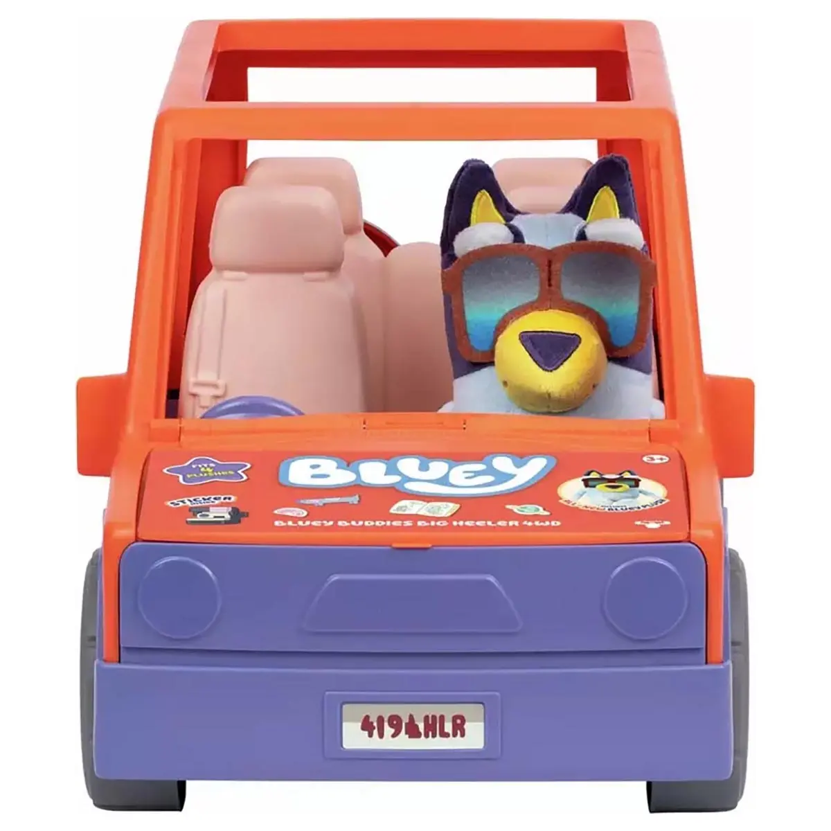 Bluey Buddies Big Heeler 4Wd And Bluey Playset 1