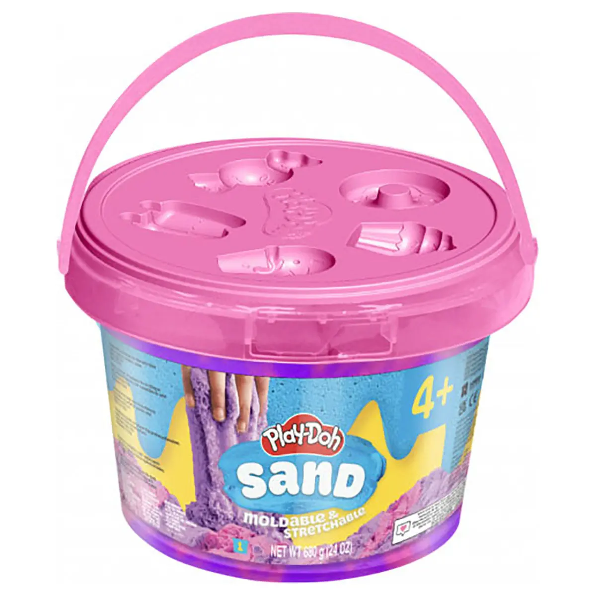 Play-Doh Sand 1.5Lb Duo Bucket Asst 1