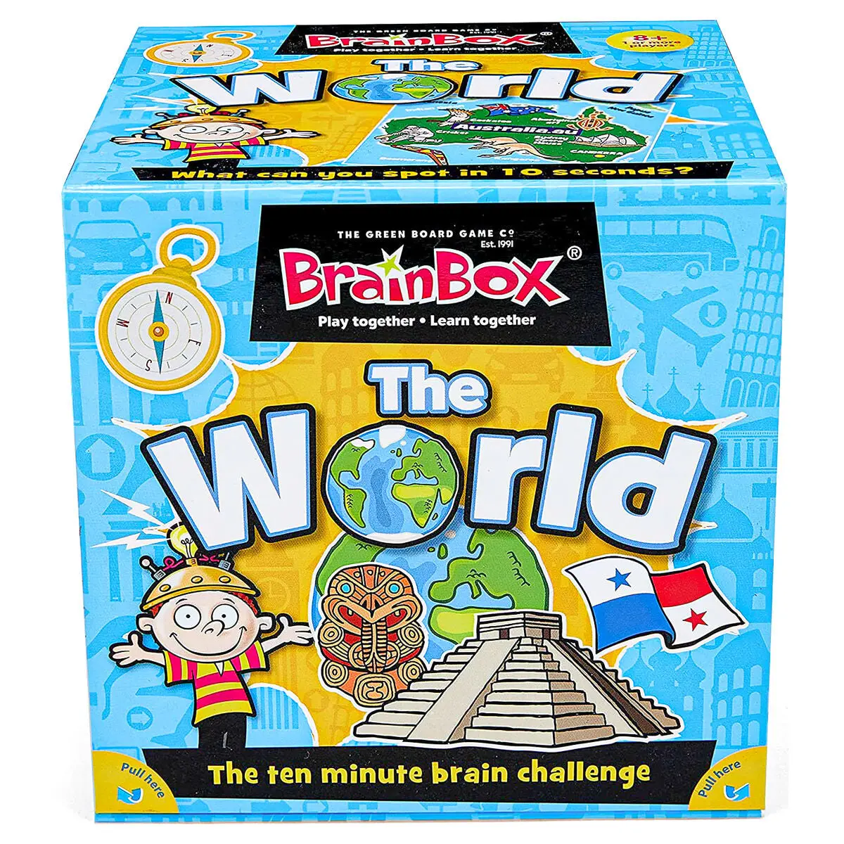Asmodee Brainbox The World Card Game 1