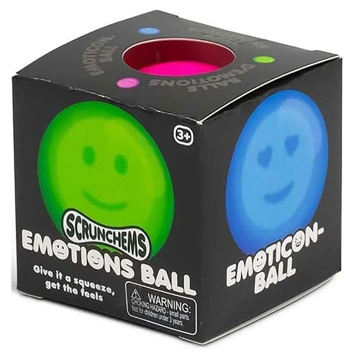 Scrunchems Emotions Squish Ball (Styles Vary) 1