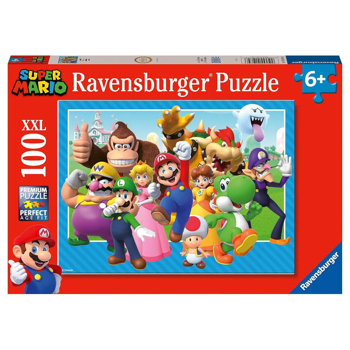 Ravensburger Super Mario Let's-A-Go 100 Xxl Piece Puzzle 1