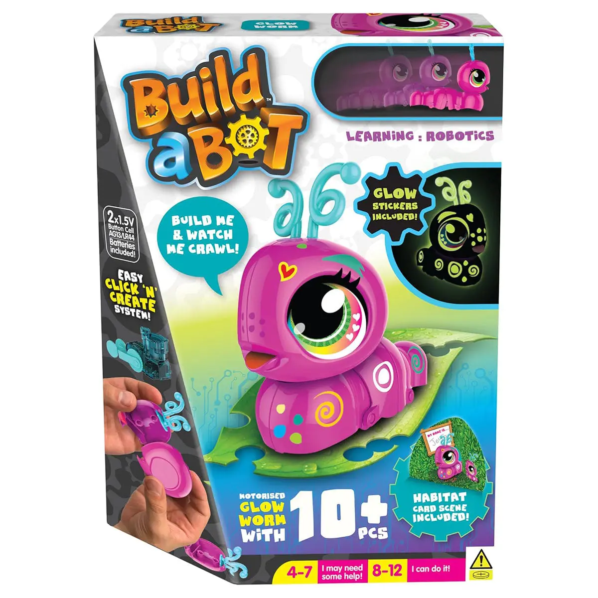 Build A Bot Glow Worm 1