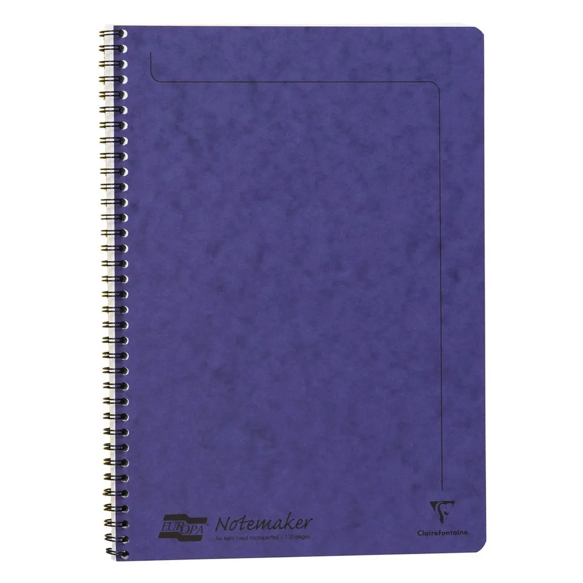 Clairefontaine Europa A4 Notemaker Purple Notebook 1