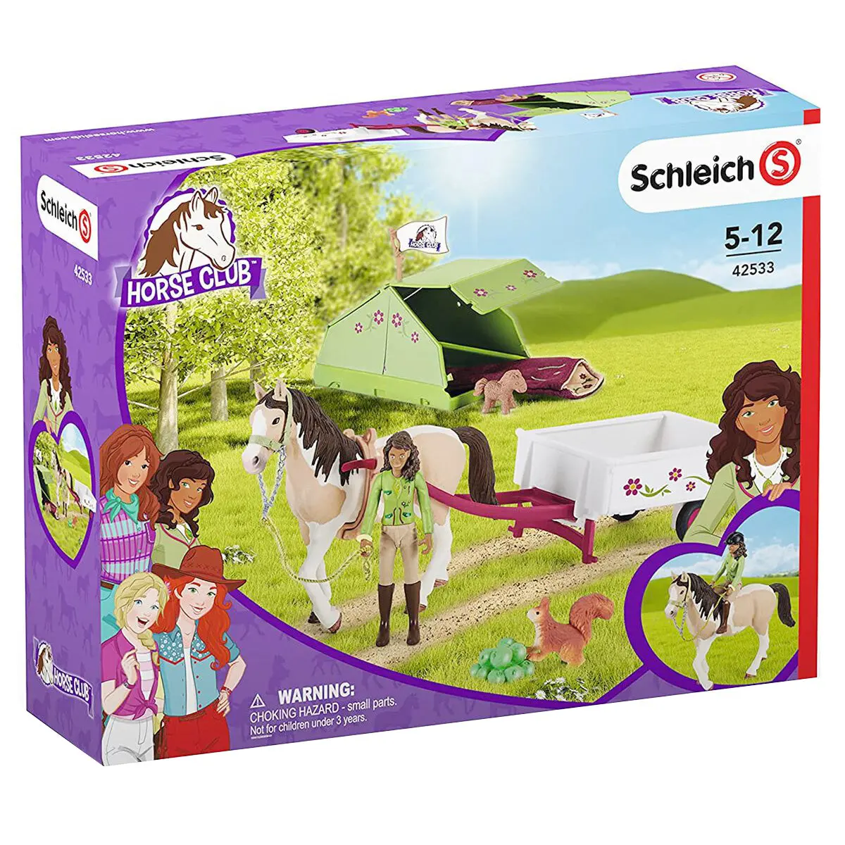 Schleich Horse Club Sarah's Camping Adventure Playset 1