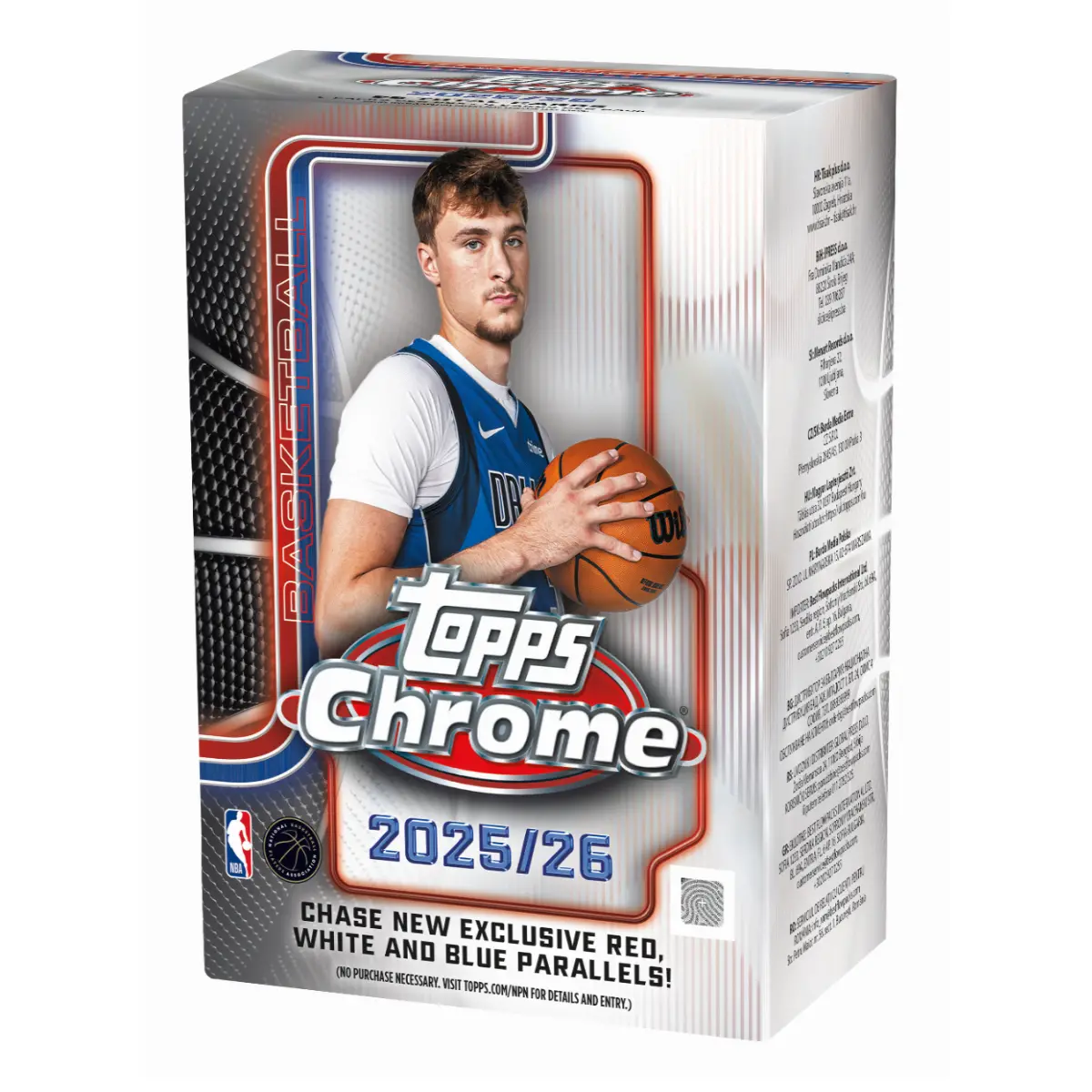 Topps Chrome Nba 2025/26 Value Box 1