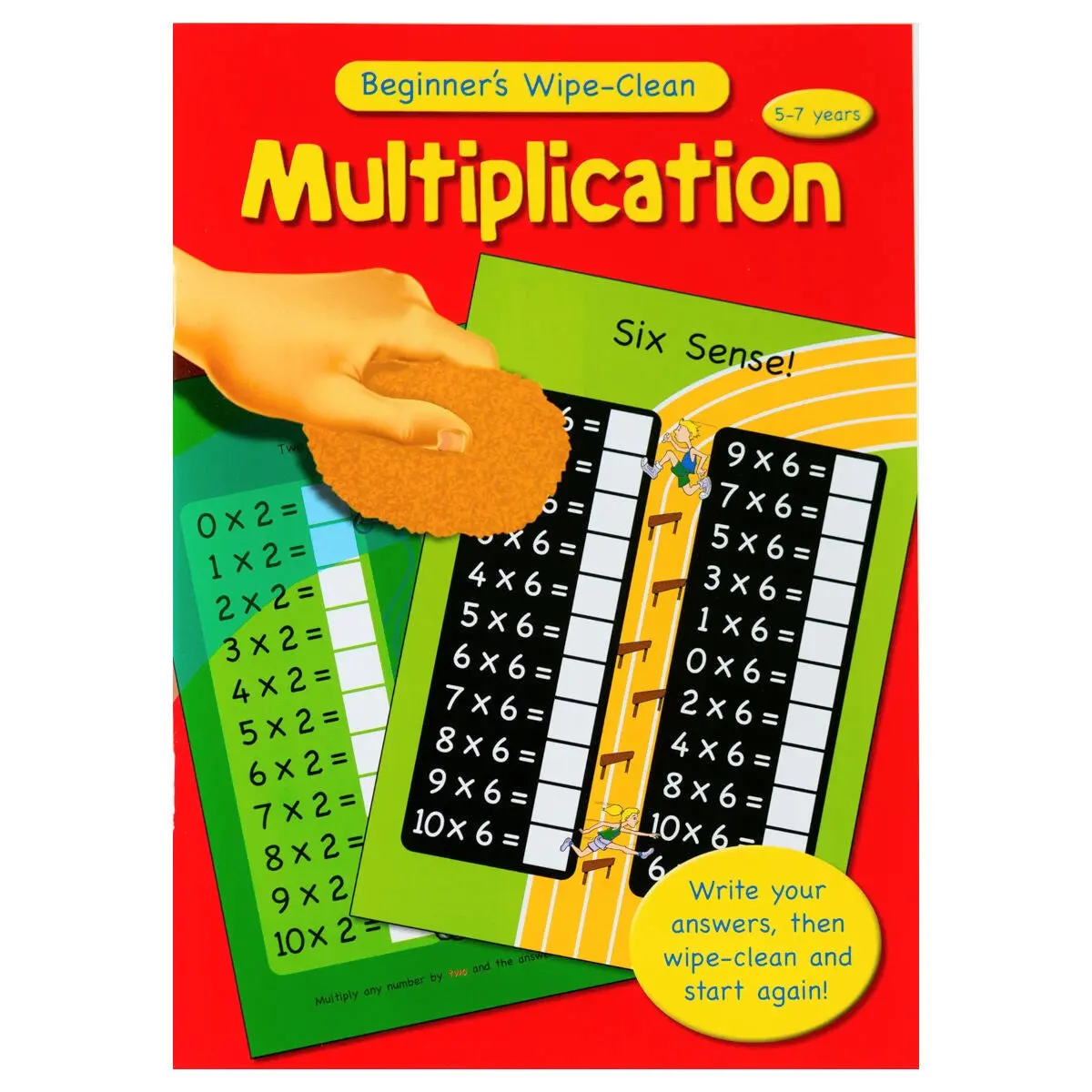 Beginner's Wipe-Clean Multiplication Book 1
