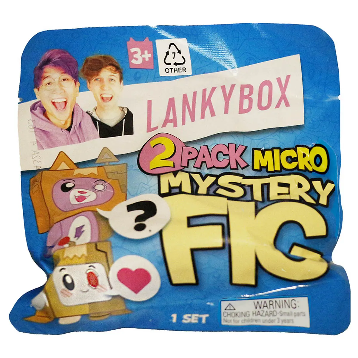 Lankybox Micro Mystery Figure 2 Pack 1