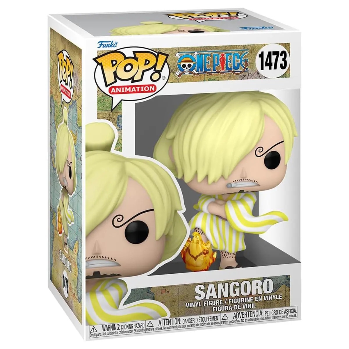 Funko Pop! Animation: One Piece: Sangoro (Wano) Vinyl Figure #1473 1